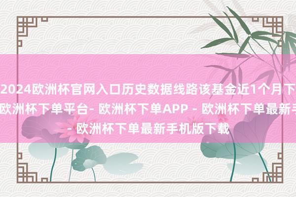 2024欧洲杯官网入口历史数据线路该基金近1个月下落0.64%-欧洲杯下单平台- 欧洲杯下单APP - 欧洲杯下单最新手机版下载