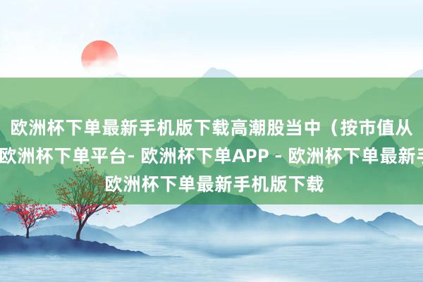 欧洲杯下单最新手机版下载　　高潮股当中（按市值从高到低）-欧洲杯下单平台- 欧洲杯下单APP - 欧洲杯下单最新手机版下载